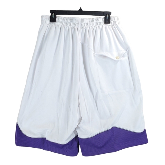 Vtg Nike Jordan Jumpman Basketball Board Jort Shorts Mens XL Mesh Lined White - Picture 14 of 14